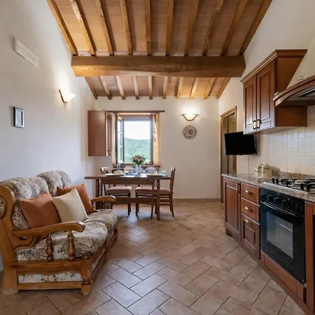 Pugnano Alto -appartamento Castagna Feriegård Lisciano Niccone